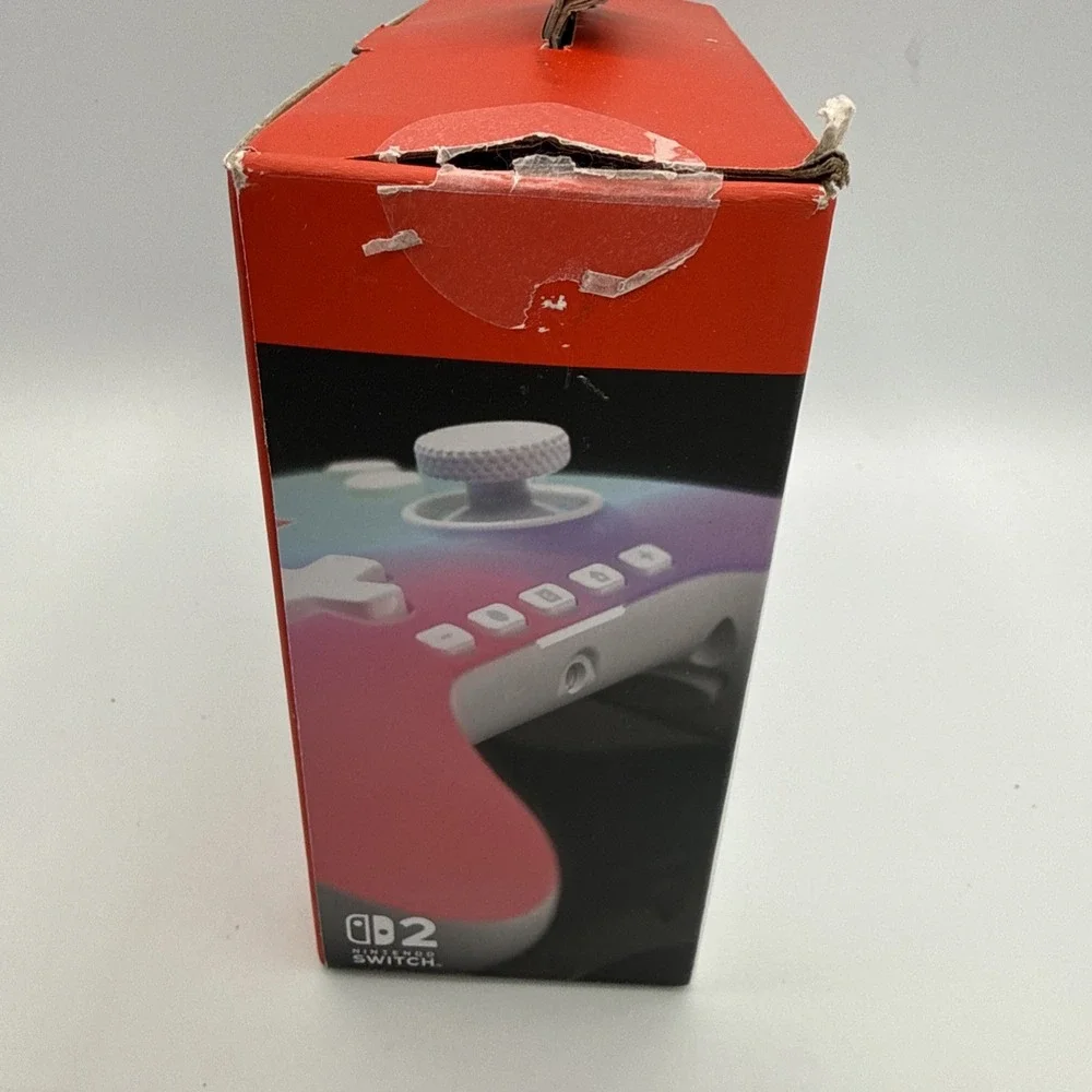 PowerA Advantage Wired Controller for Nintendo Switch 2 with Lumectra Ghost RGB